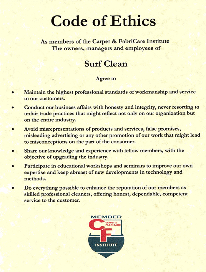 CFI Code of Ethics